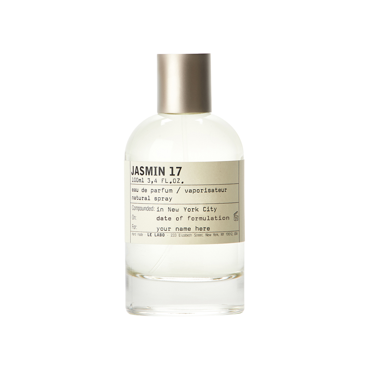 Le Labo fragrances - Jasmin 17 Eau de Parfum