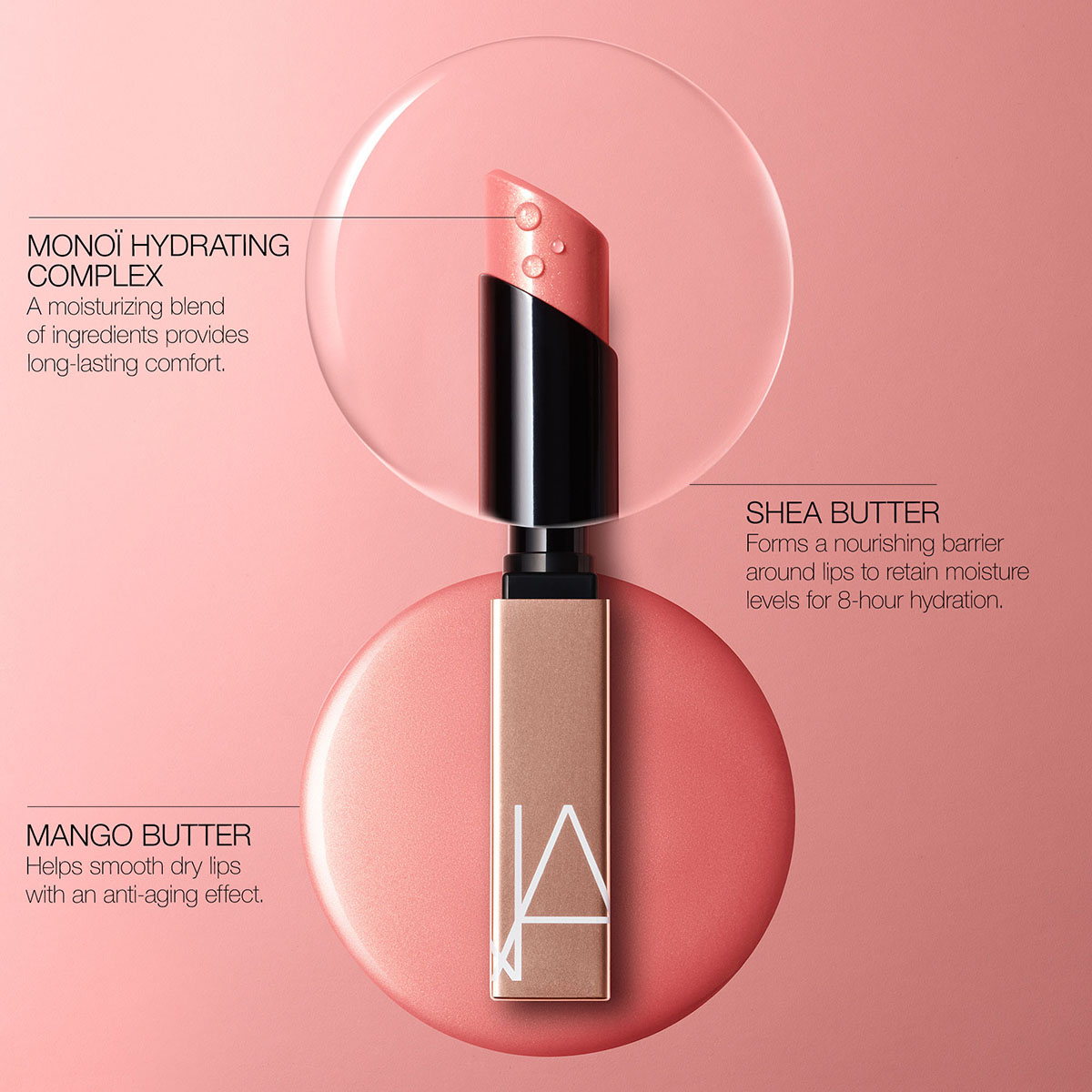 NARS - Afterglow Sensual Shine Lipstick