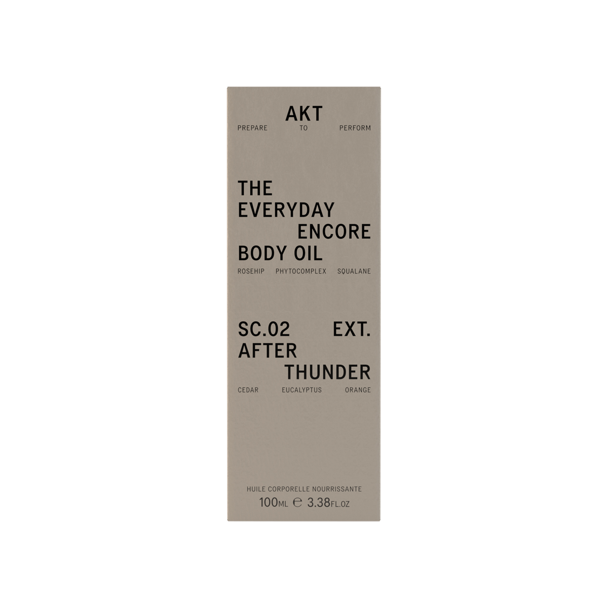 AKT London - The Everyday Encore Body Oil SC.02 After Thun