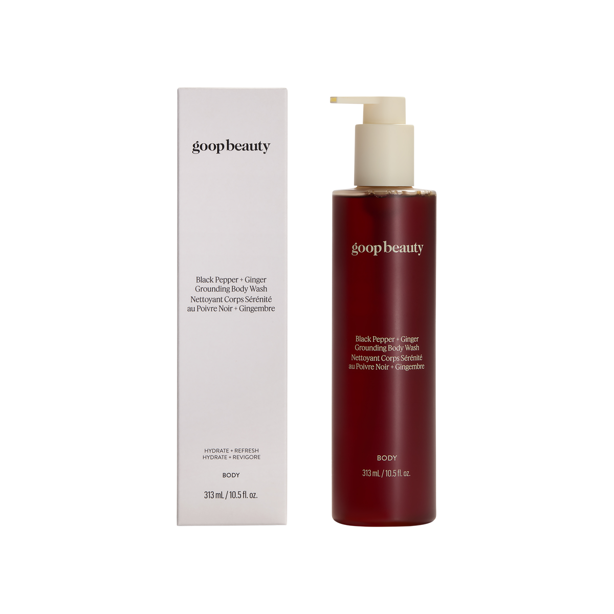 goop - Black Pepper Ginger Grounding Body Wash