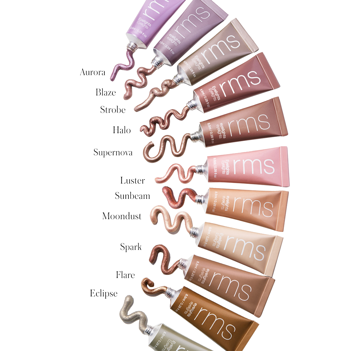 RMS Beauty Eyelights Cream Eye Shadow Light-magnetizing pink champag ...