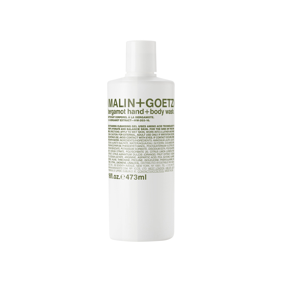 MALIN+GOETZ - Bergamot Hand + Body Wash