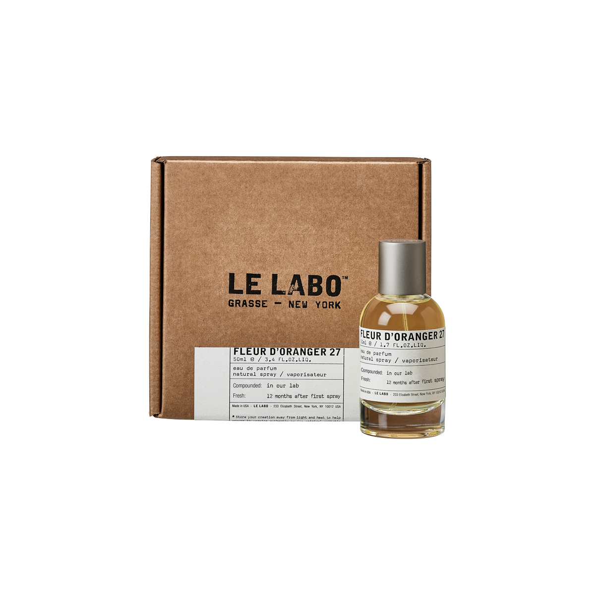 Le Labo fragrances Fleur D'Oranger 27 Eau de Parfum 50ml - Skins Le Labo fragrances Fleur D'Oranger 27 Eau de Parfum 50ml - Skins