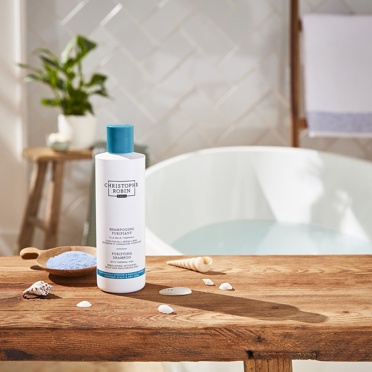Christophe Robin - Purifying Shampoo with Thermal Mud