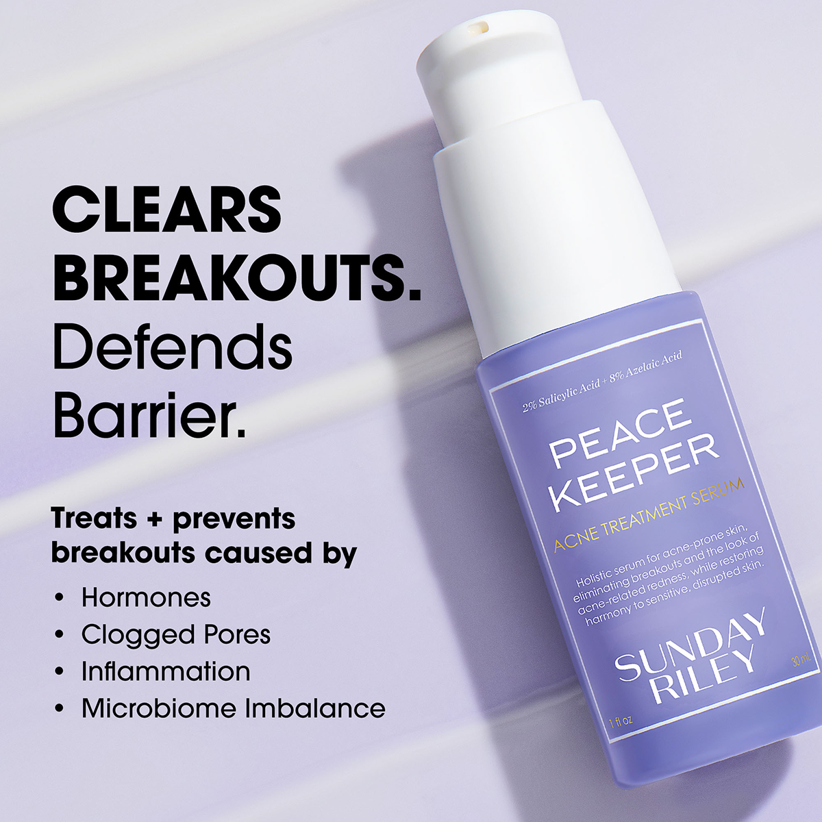 Sunday Riley - Peacekeeper Salicylic + Azelaic Serum