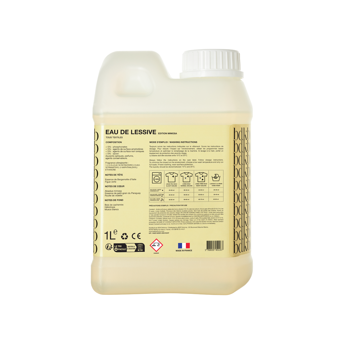 BDK Parfums - Laundry Detergent Eau De Lessive Mimosa