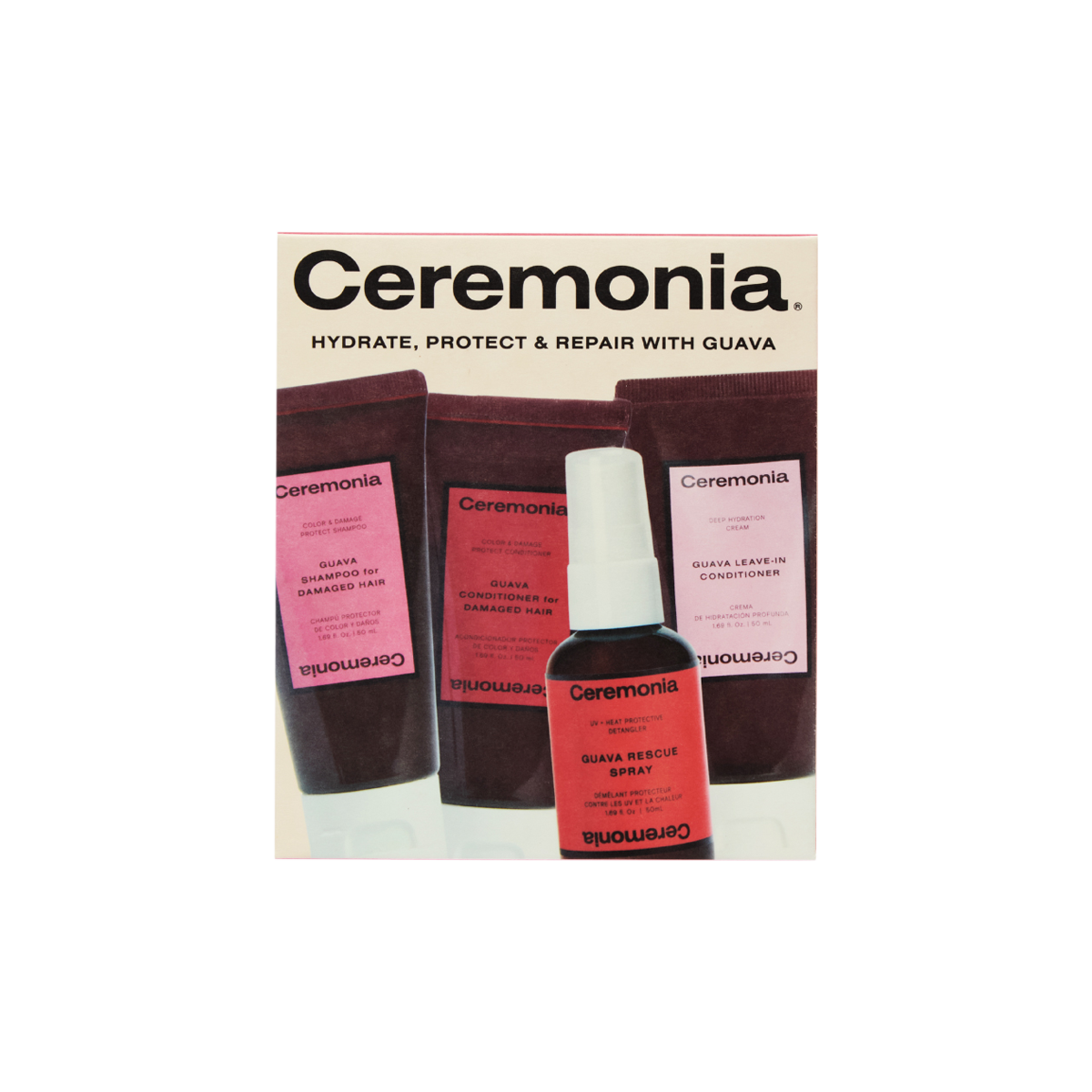 Ceremonia - Guava Travel Kit