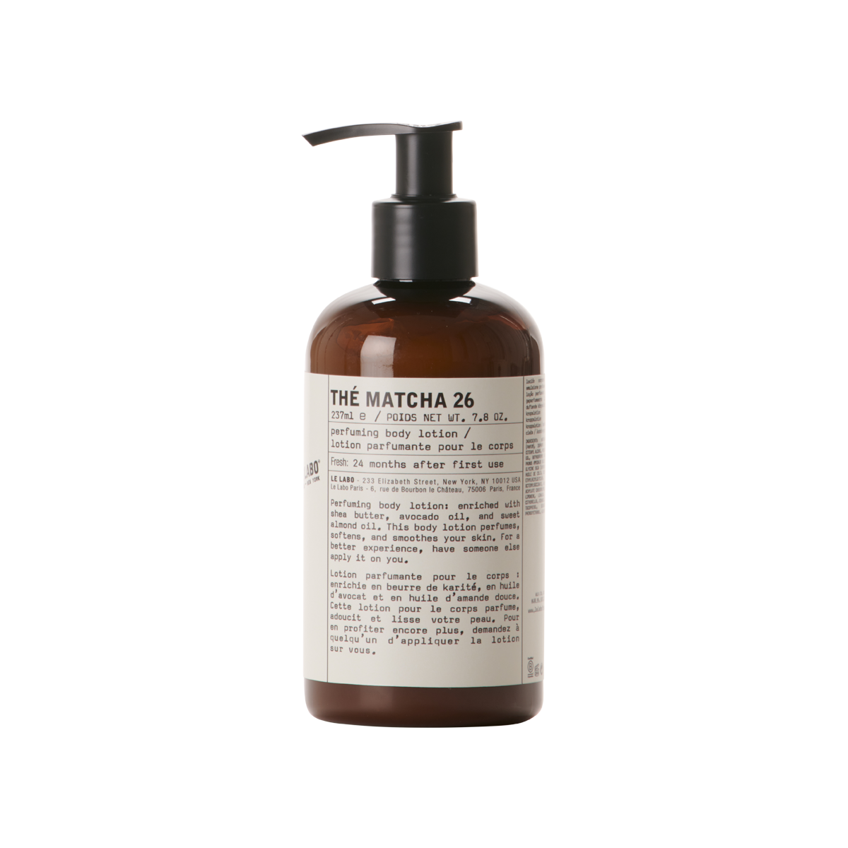 Le Labo fragrances Thé Matcha 26 Body Lotion 237ml - Skins Le Labo fragrances Thé Matcha 26 Body Lotion 237ml - Skins