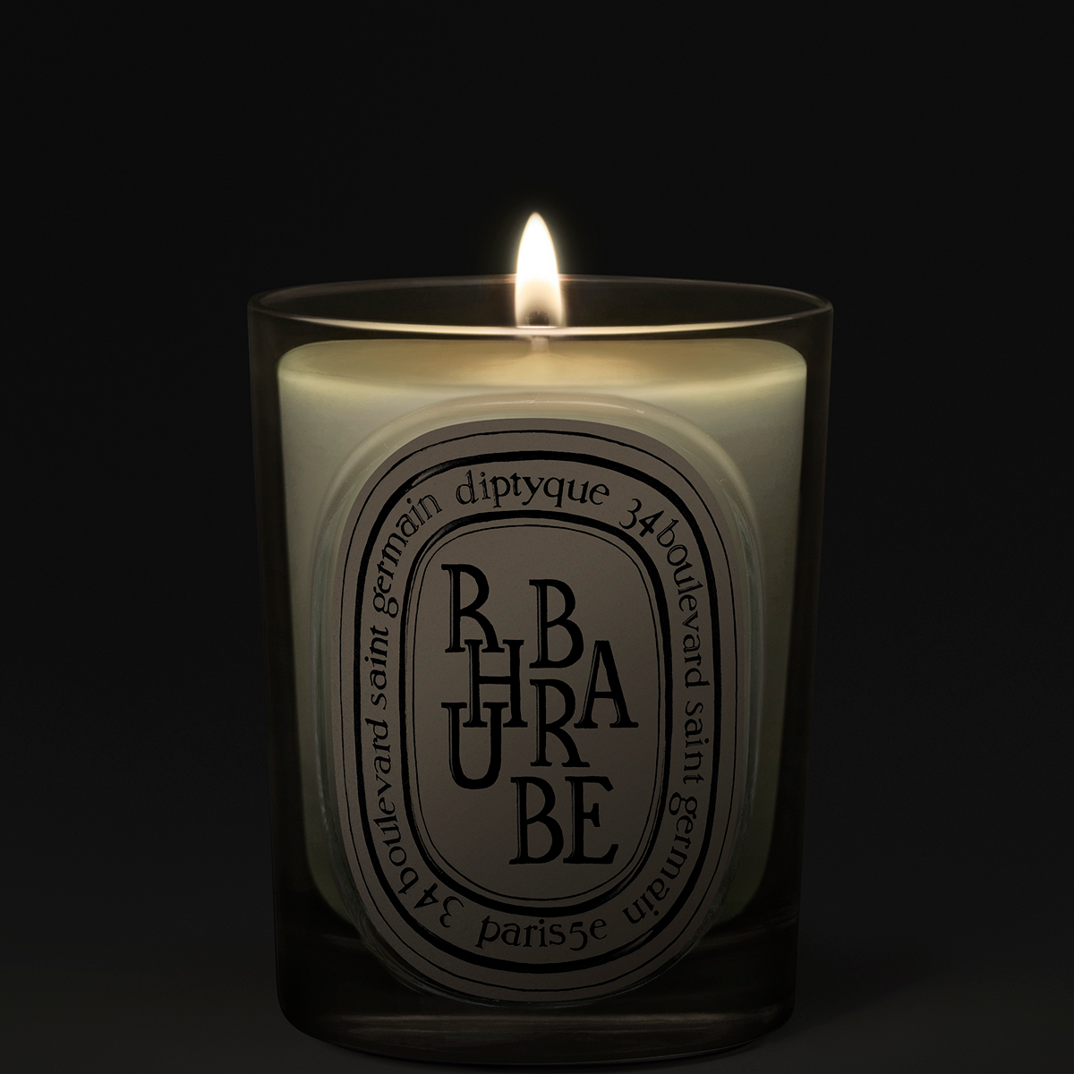 Diptyque - Classic Scented Candle Rhubarbe