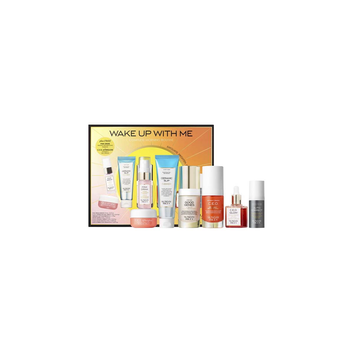 Sunday Riley - Wake Up With Me Complete Morning Routine Kit