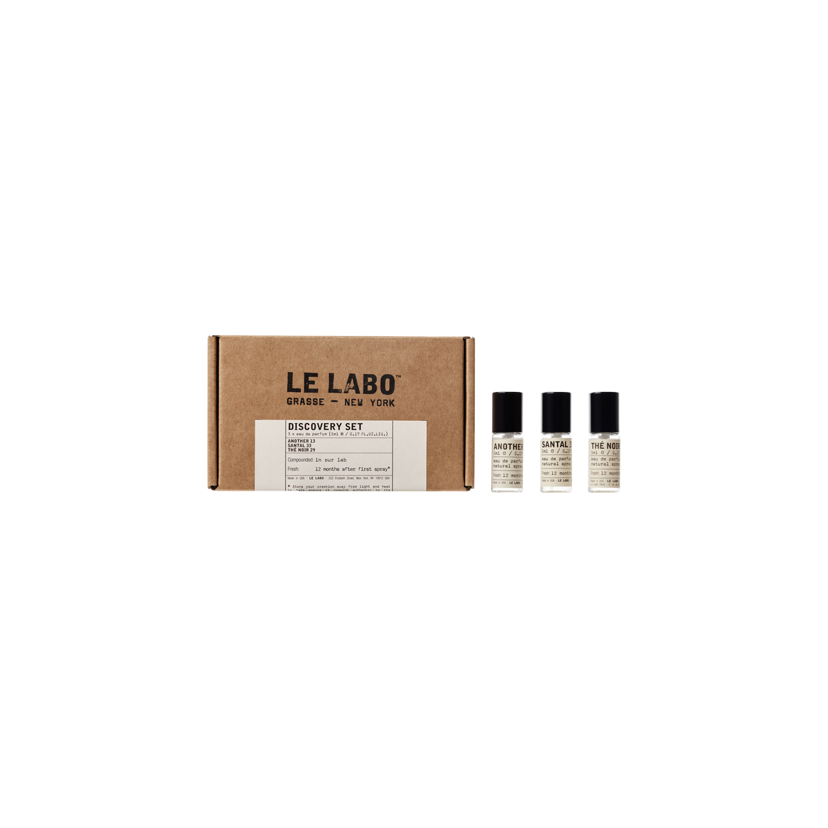 Le Labo fragrances Discovery Set Eau de Parfum 3x5ML Skins