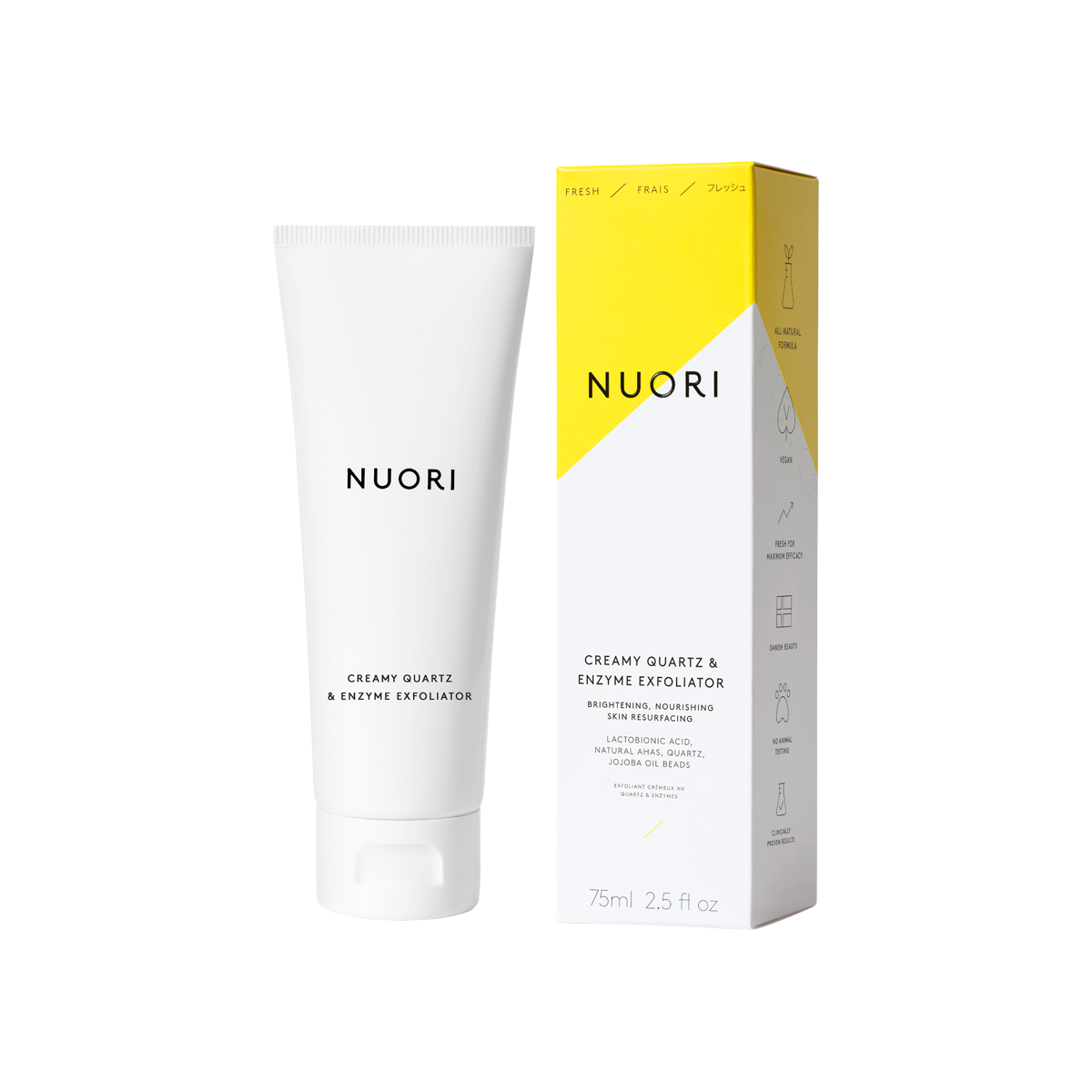 NUORI - Creamy Quartz & Enzyme Exfoliator