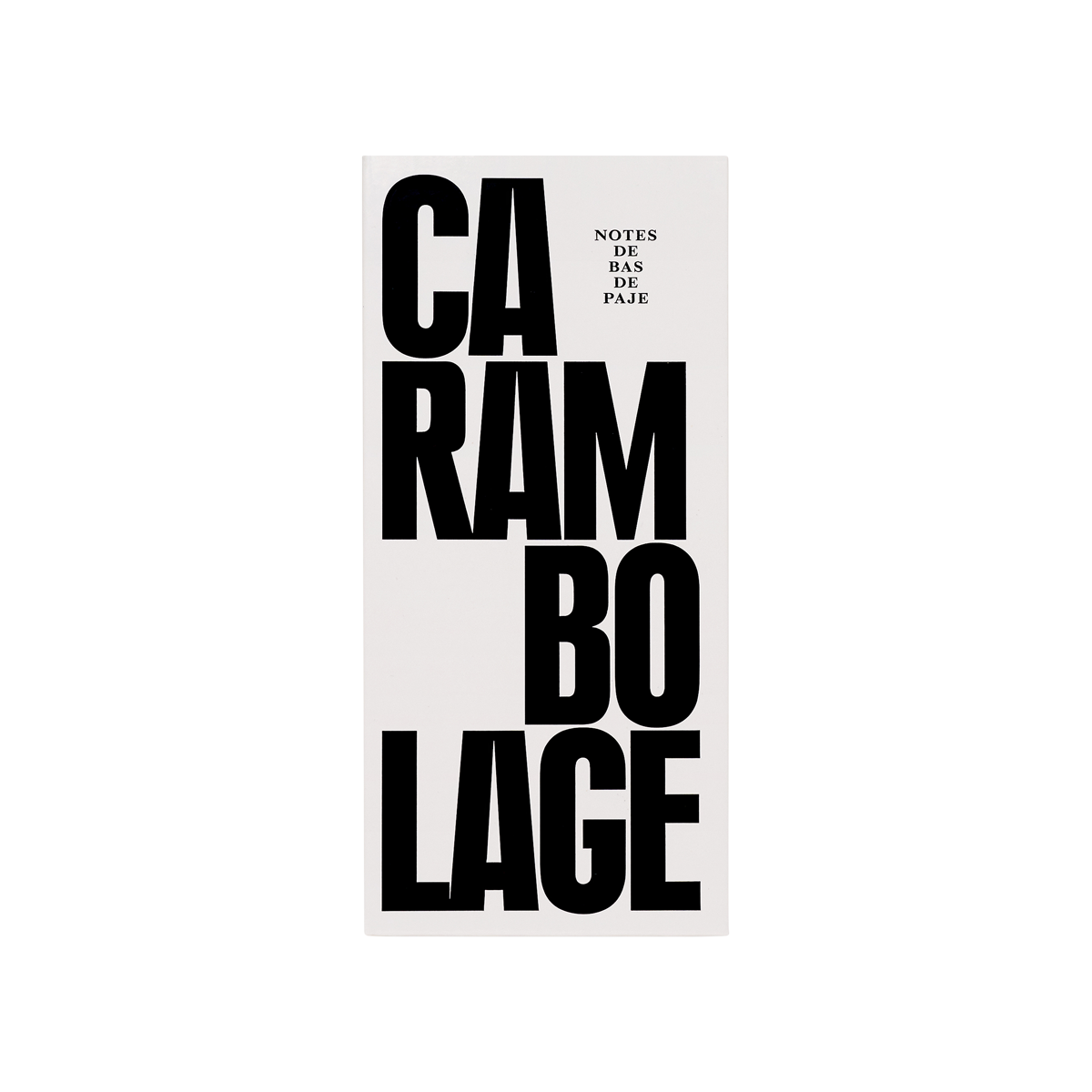 Notes De Bas De Paje - Carambolage Extrait de Parfum