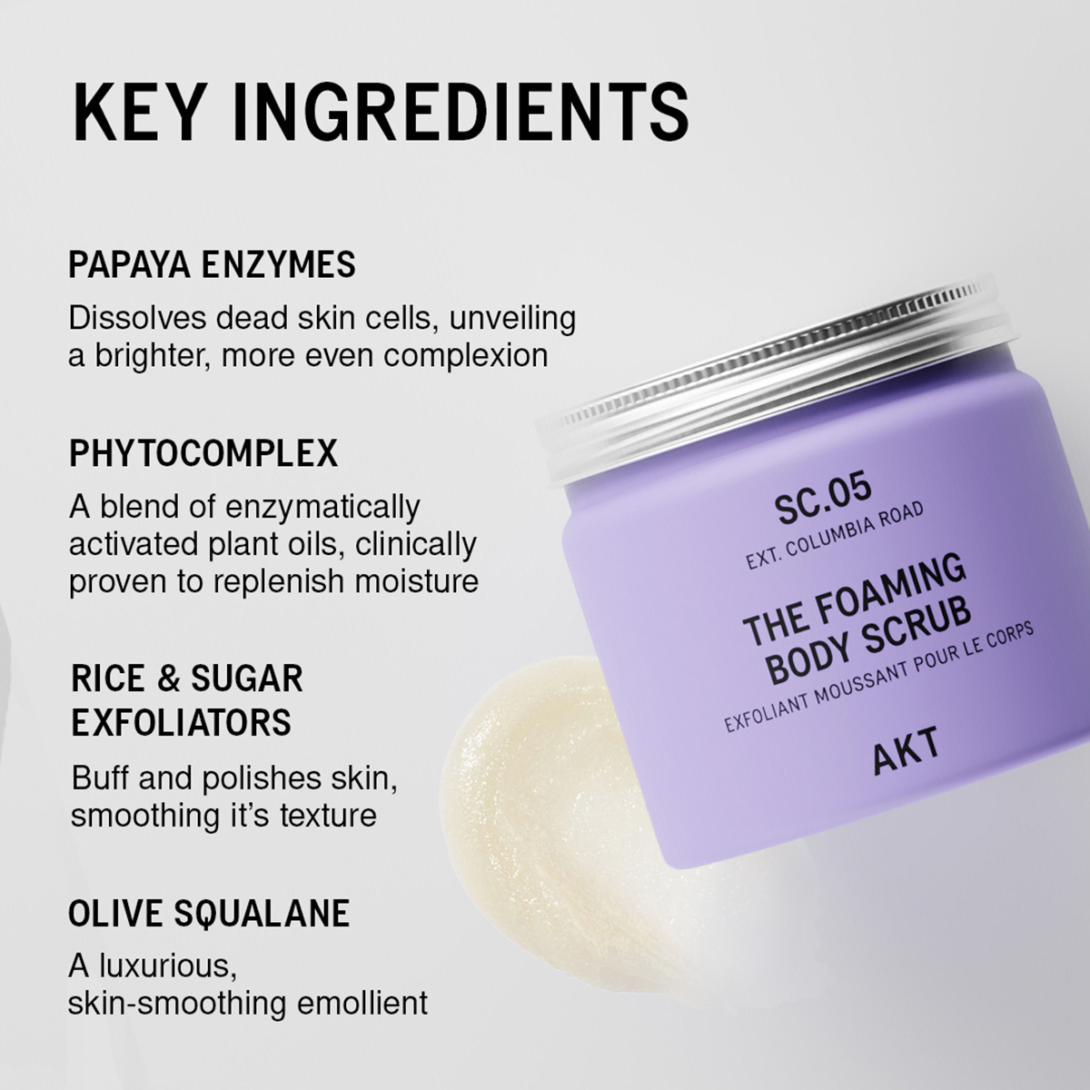 AKT London - The Foaming Body Scrub