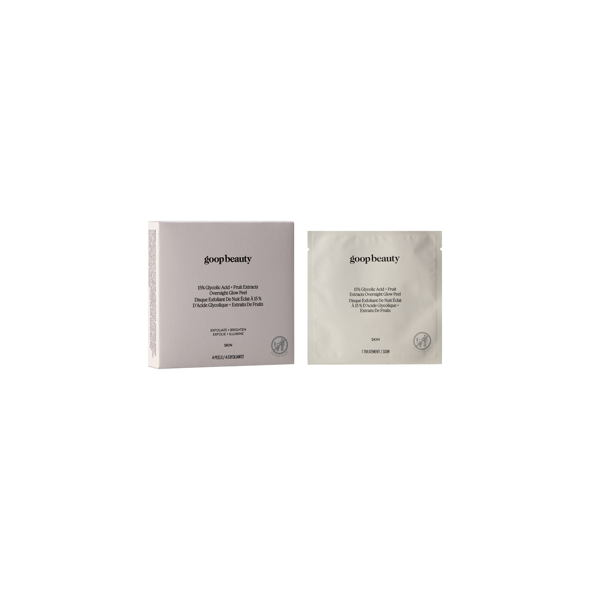 goop - 15% Glycolic Acid Overnight Glow Peel