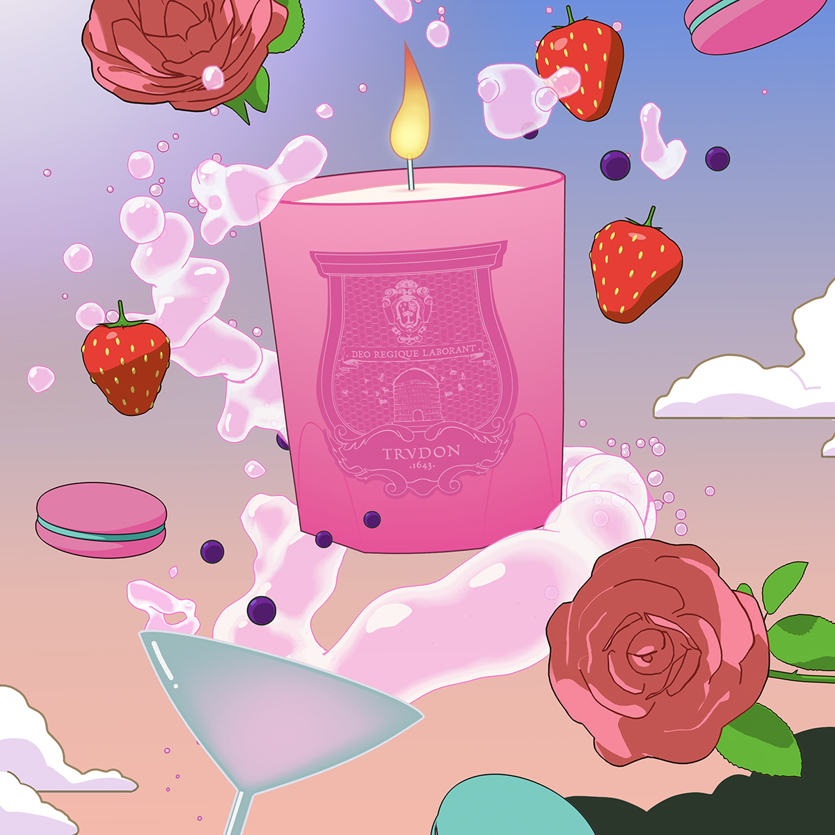 Trudon - Summer Haze Scented Candle