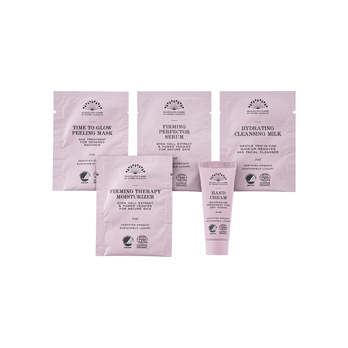 Sample service - Skincare Sample Set Rudolph Care