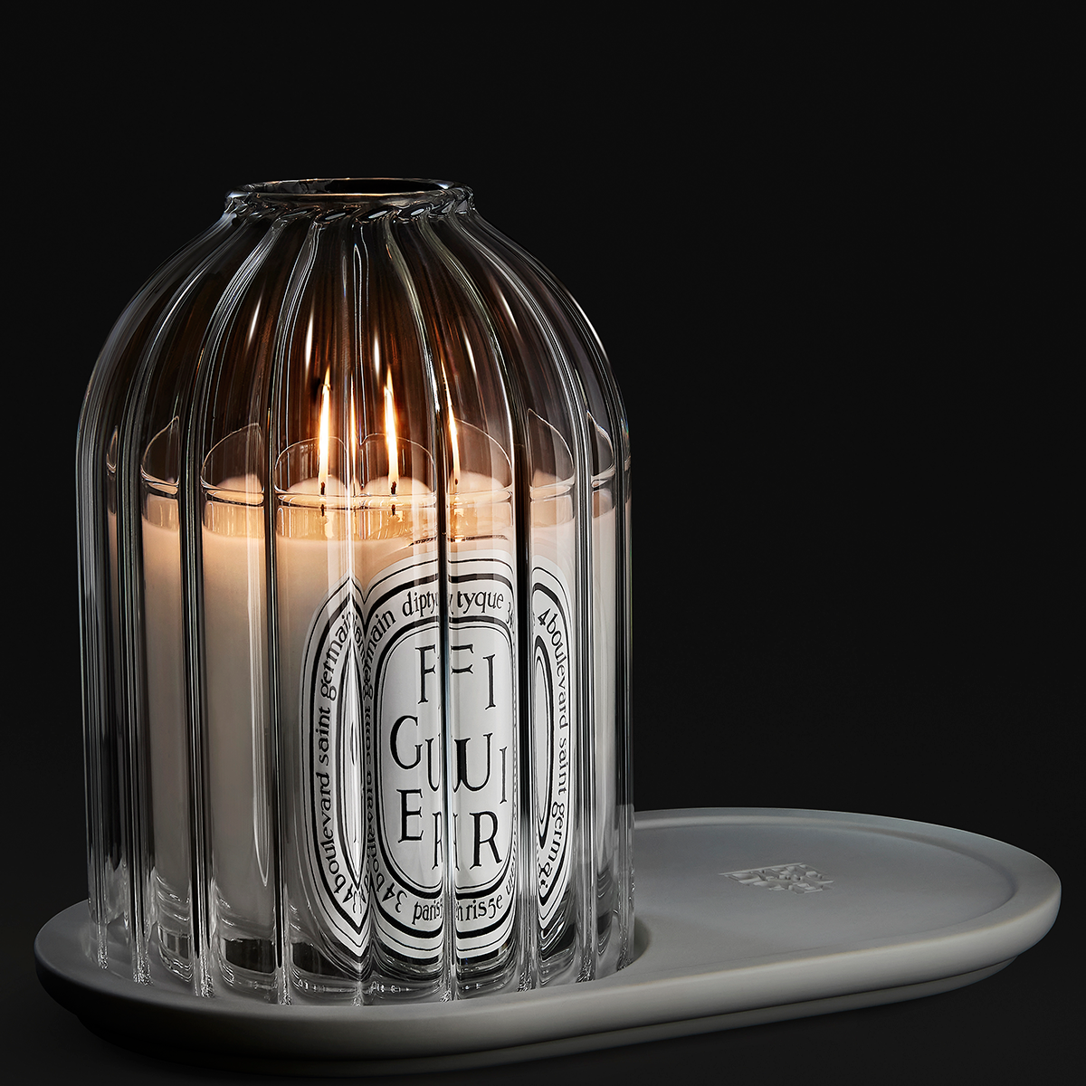 Diptyque - Candle Holder + Tray for Candle