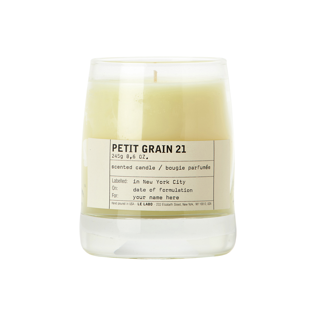 Le Labo fragrances - Petit Grain 21 Classic Candle
