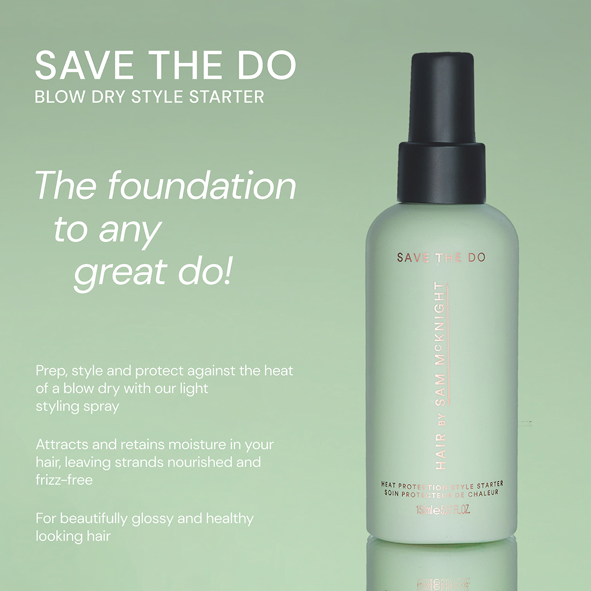 Hair by Sam McKnight - Save the Do Heat Protection Spray