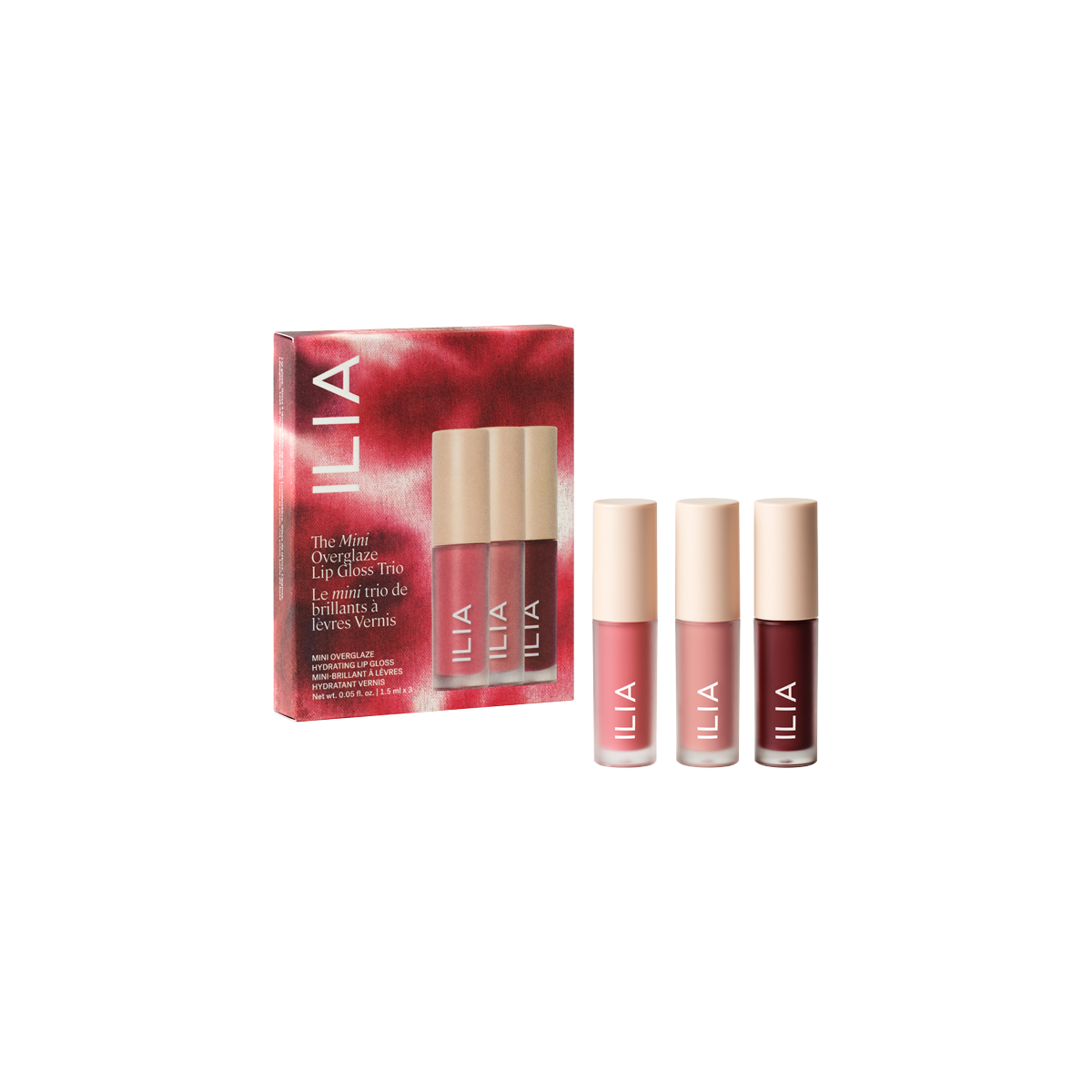 Ilia - The Mini Overglaze Lip Gloss Trio