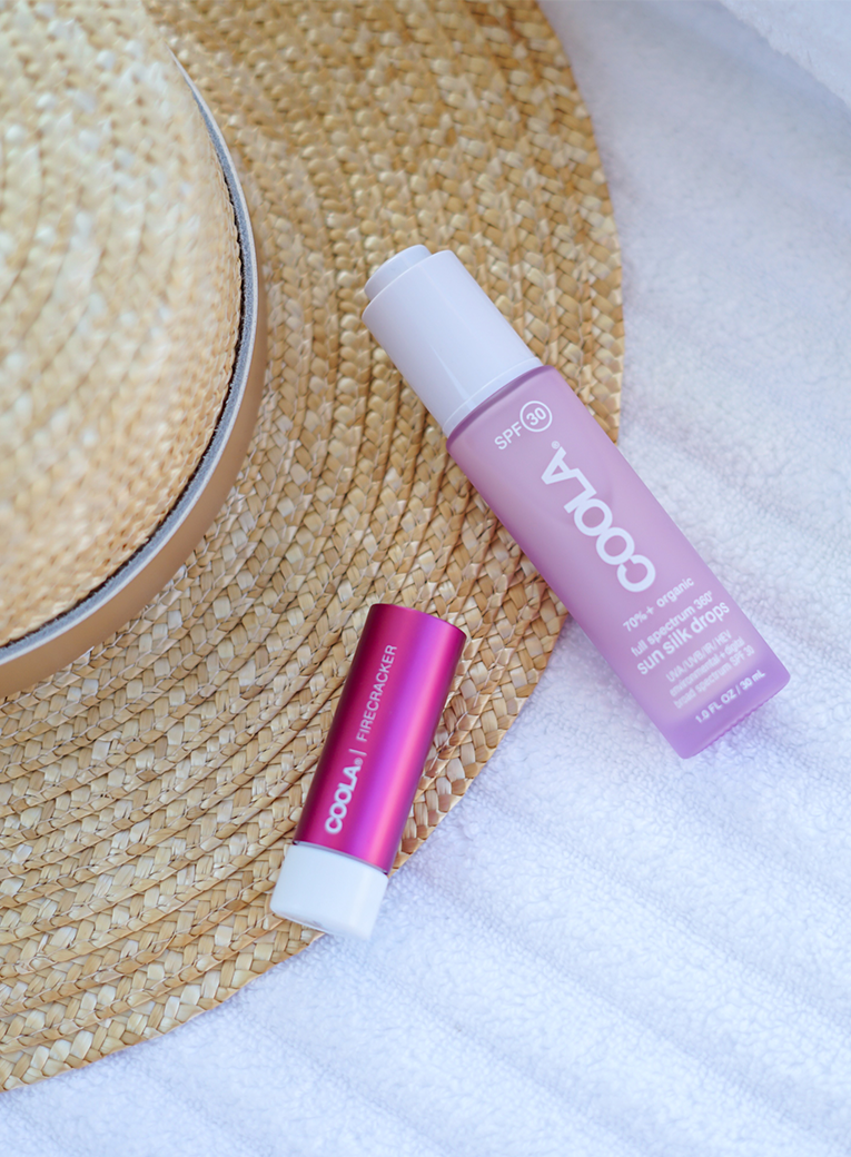 COOLA Suncare - Sun Silk Drops SPF 30 - Mineral Liplux SPF 30 Firecracker - zonnebrand
