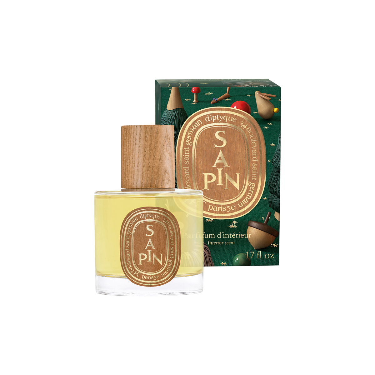 Diptyque - Sapin Mini Roomspray Limited Edition