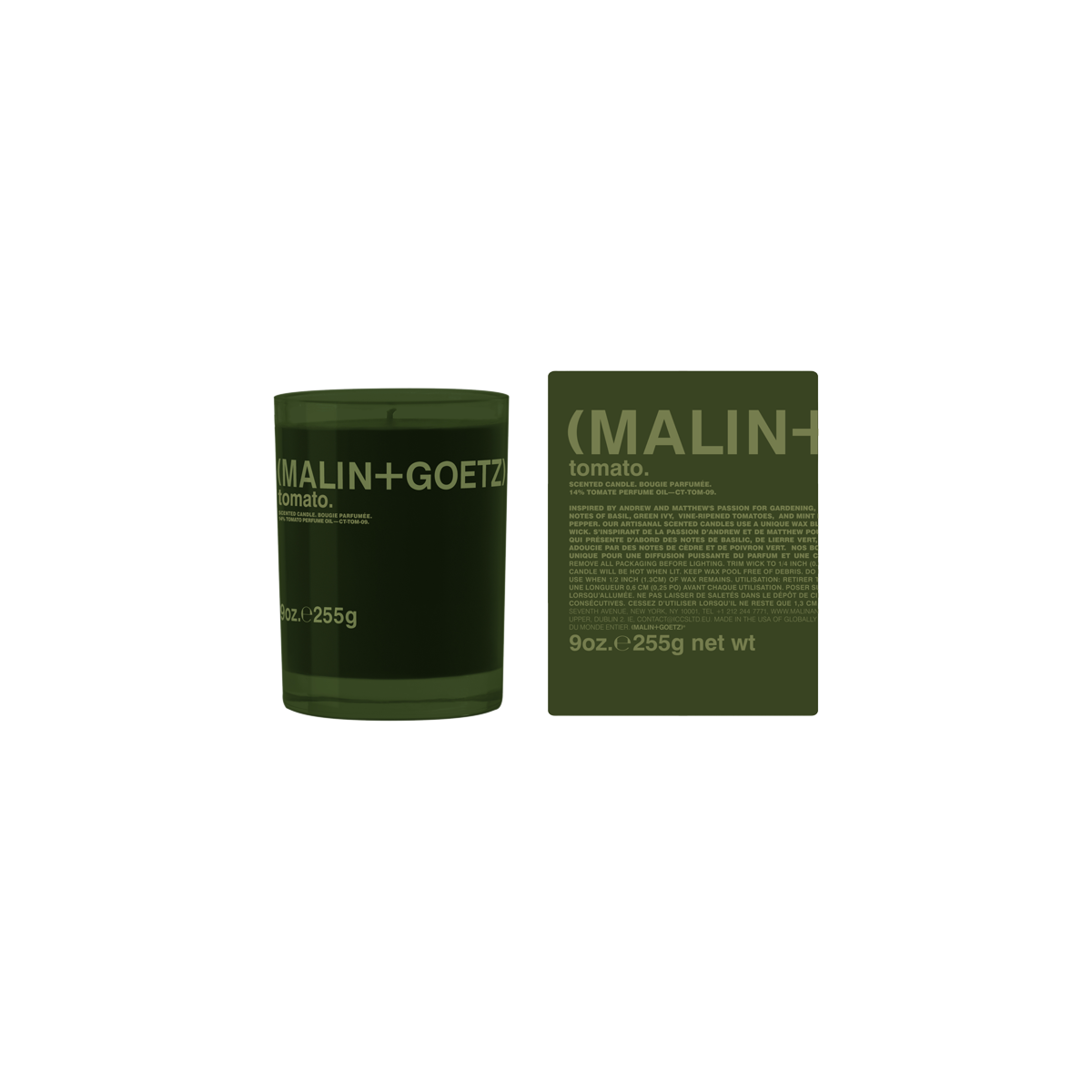 MALIN+GOETZ - Tomato Candle Green Wax