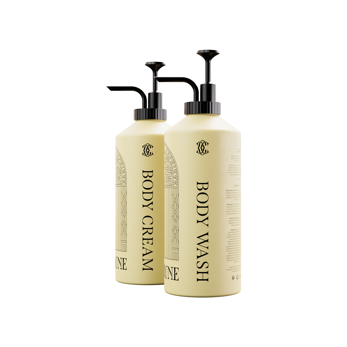 Commune - Seymour Body Wash & Body Cream + Pump