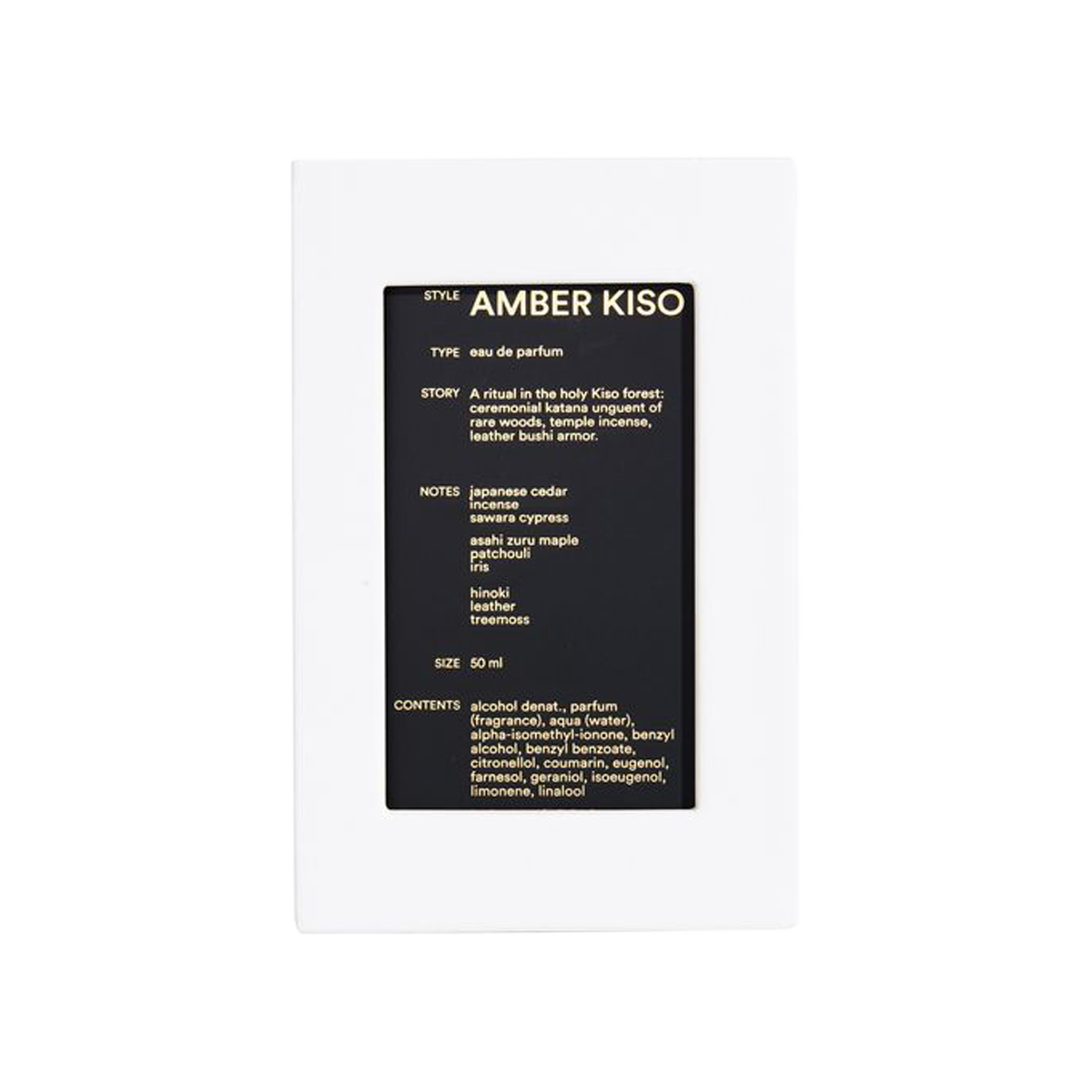 D.S. & DURGA - Amber Kiso Eau de Parfum
