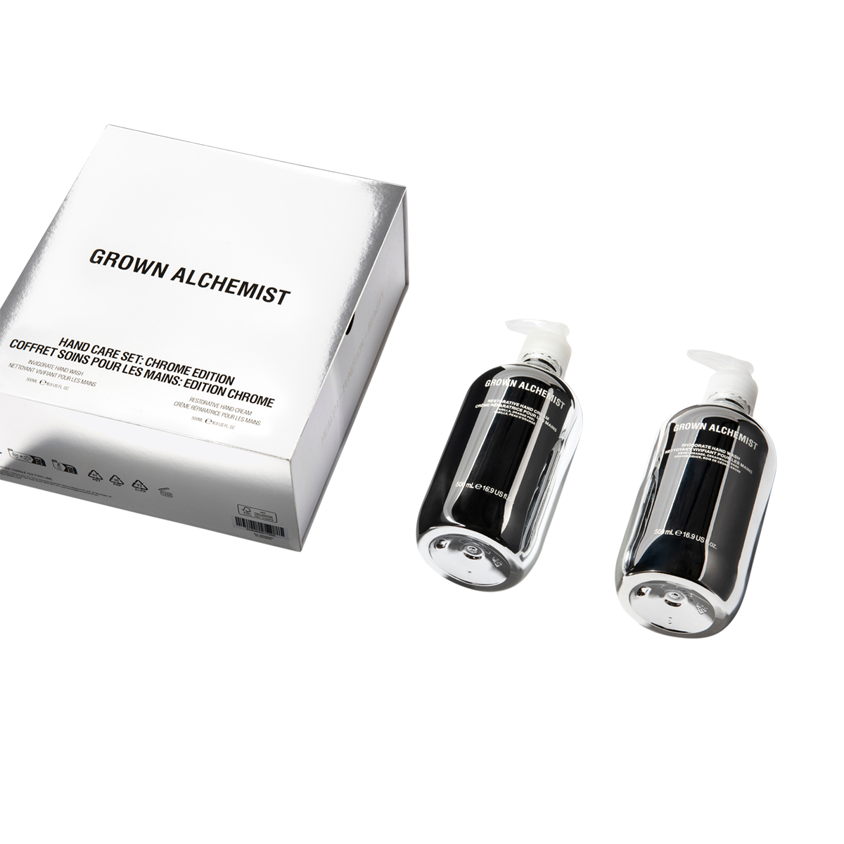 Grown Alchemist - Hand Care Set: Chrome Edition
