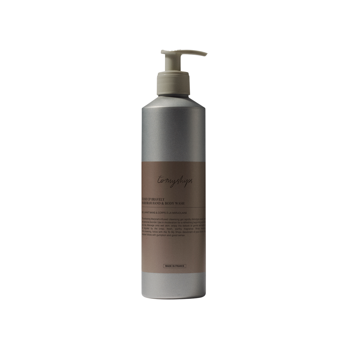 To My Ships - Stand Up Bravely Body Wash