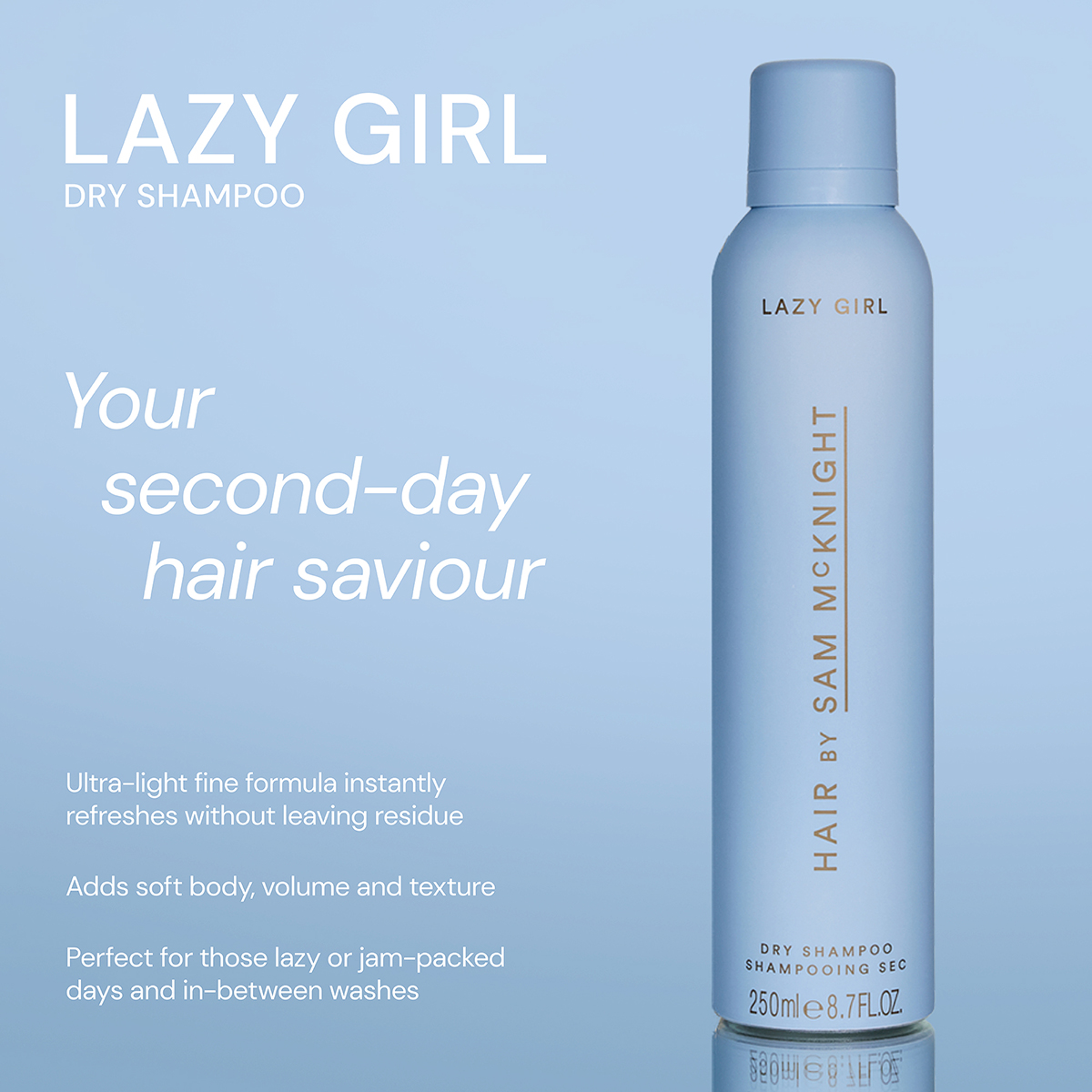 Hair by Sam McKnight - Lazy Girl Dry Shampoo