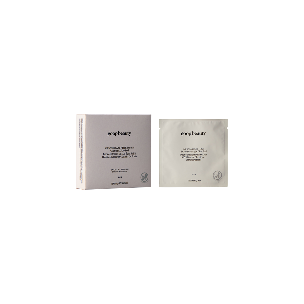 goop - 15% Glycolic Acid Overnight Glow Peel