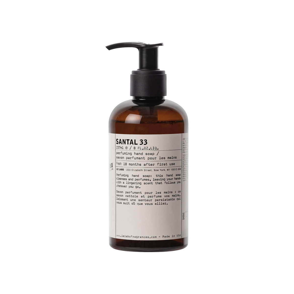 Le Labo fragrances - Santal 33 Hand Soap