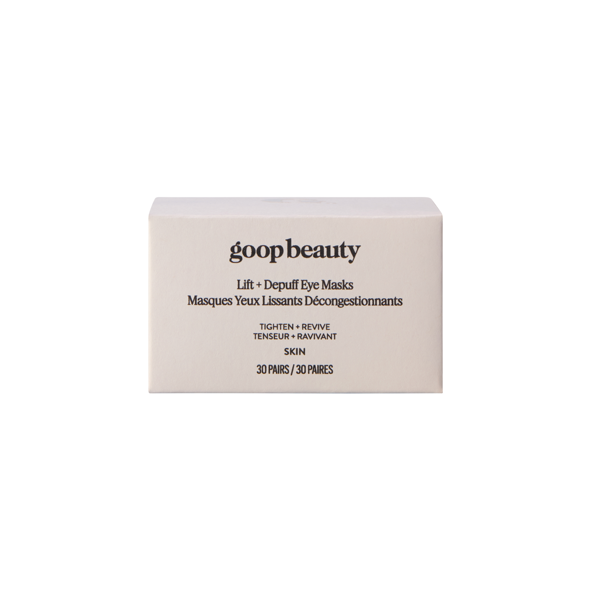 goop - Lift + Depuff Eye Masks