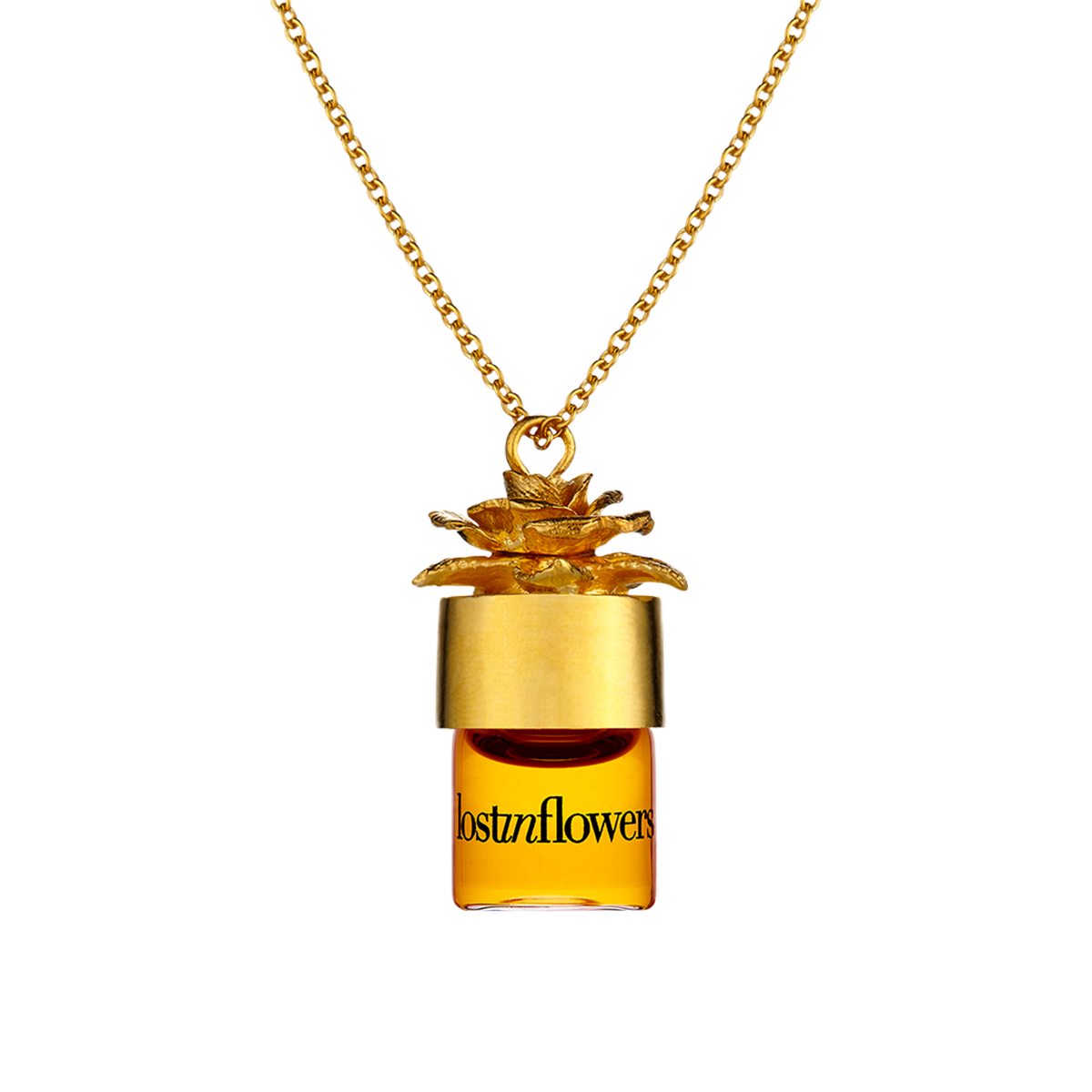 Strangelove - Lostinflowers oil 24" potion pendant