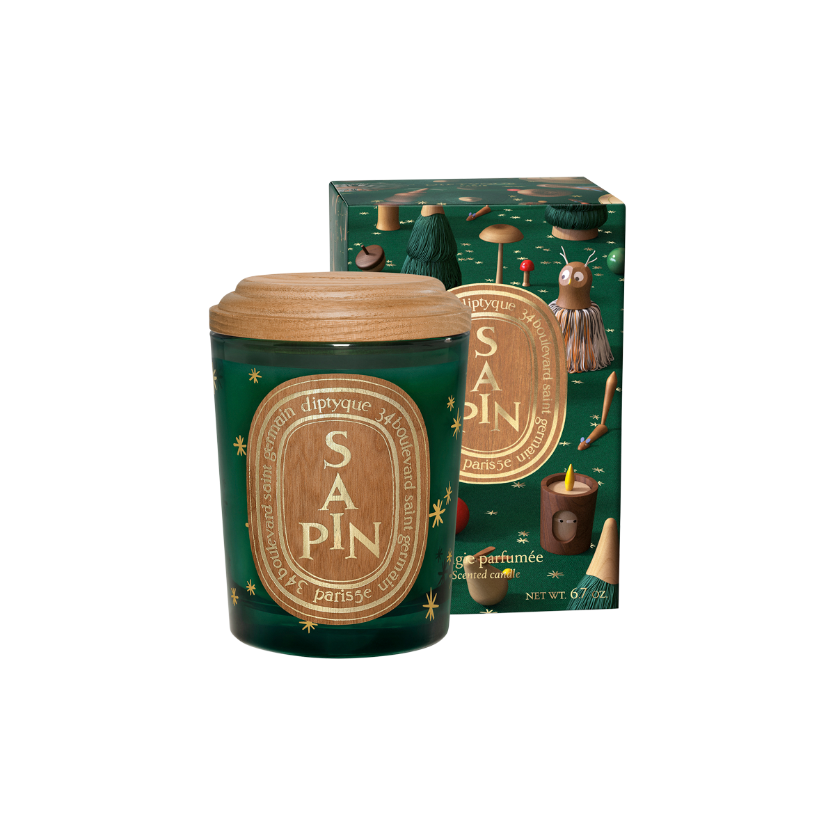 Diptyque - Sapin Classic Scented Candle Limited Edition
