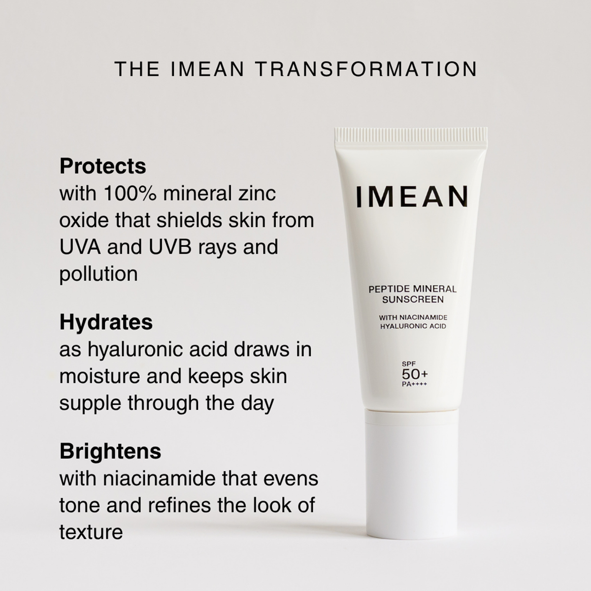 IMEAN - Peptide Mineral Sunscreen