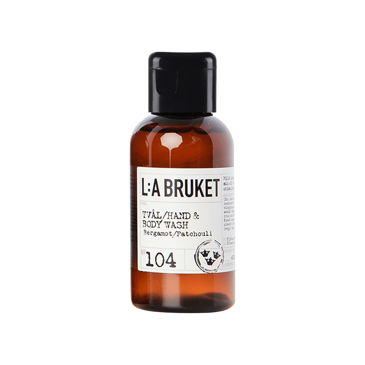 L:a Bruket - 104 Bergamot/Patchouli Hand & Body Wash