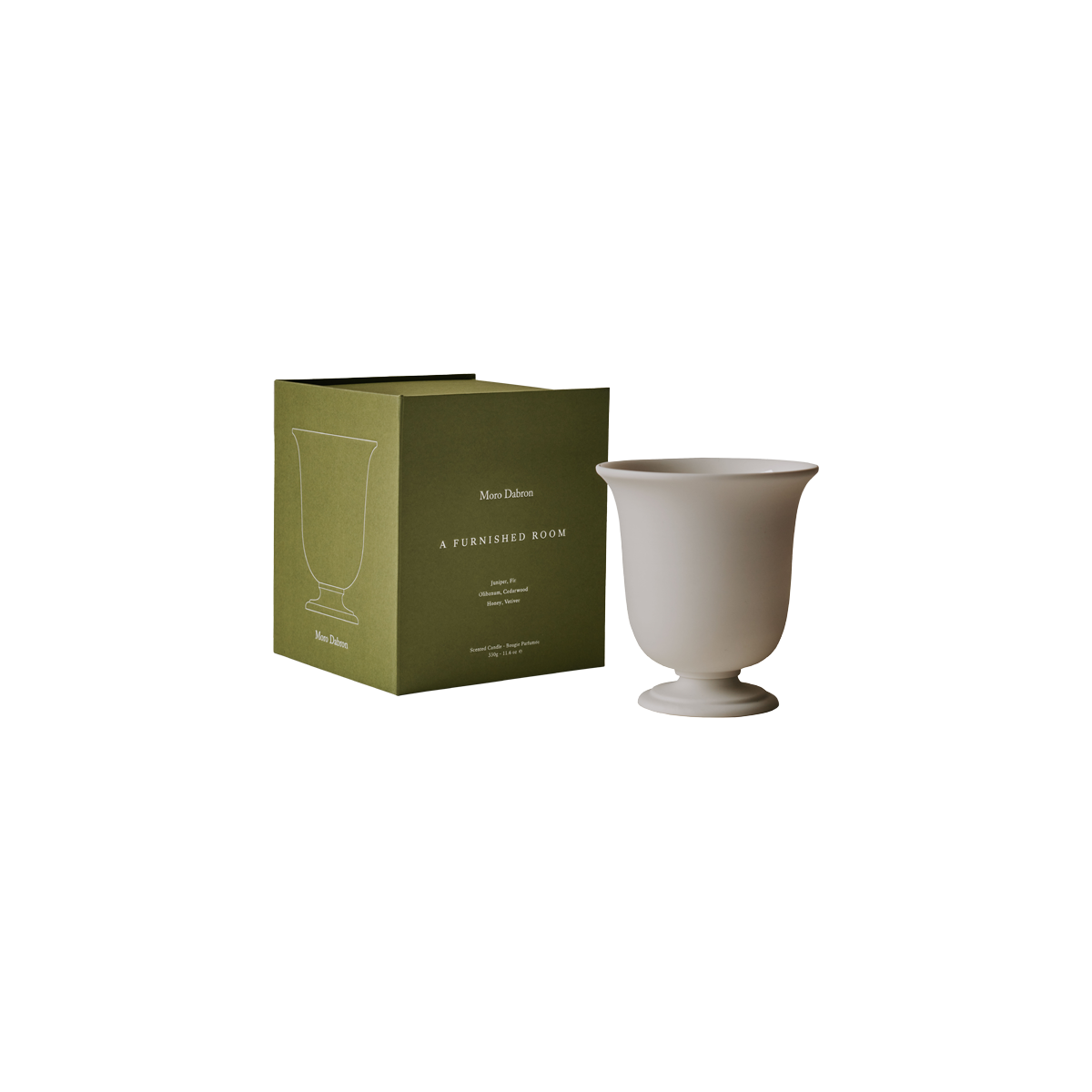 Moro Dabron - A Furnished Room Scented Candle