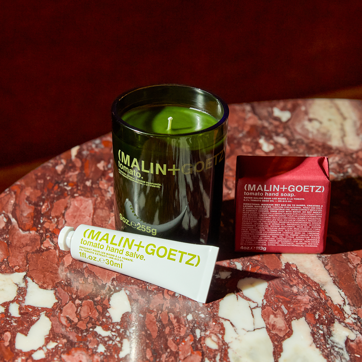 MALIN+GOETZ - Tomato Candle Green Wax