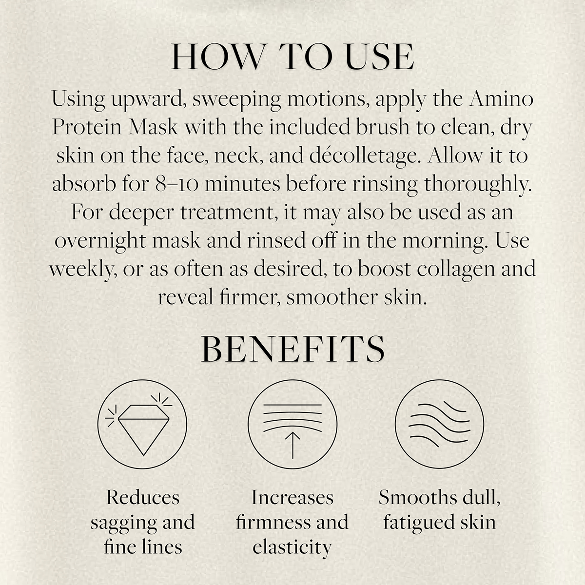 Kat Burki - Amino Protein Mask