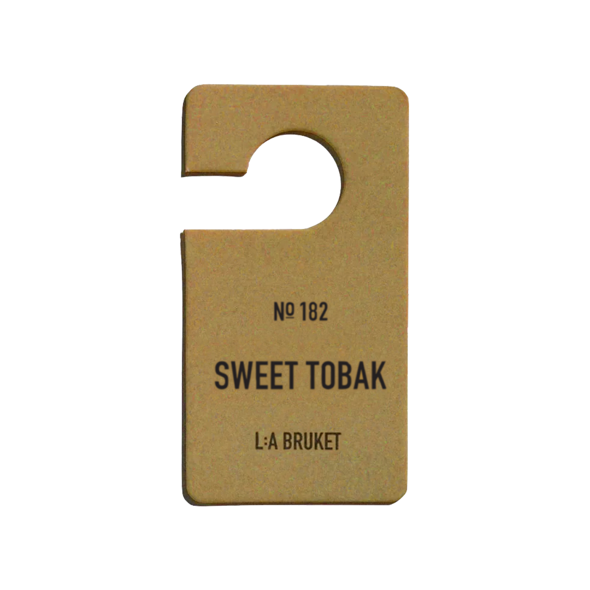 L:a Bruket - 182 Sweet Tobak Fragrance Tag