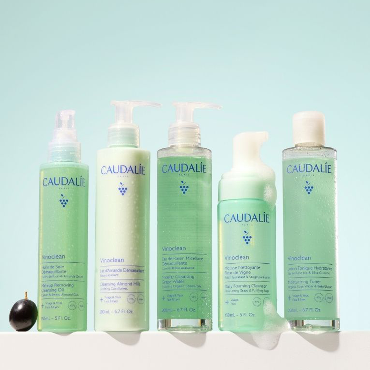 Caudalie - Vinoclean Daily Foaming Cleanser