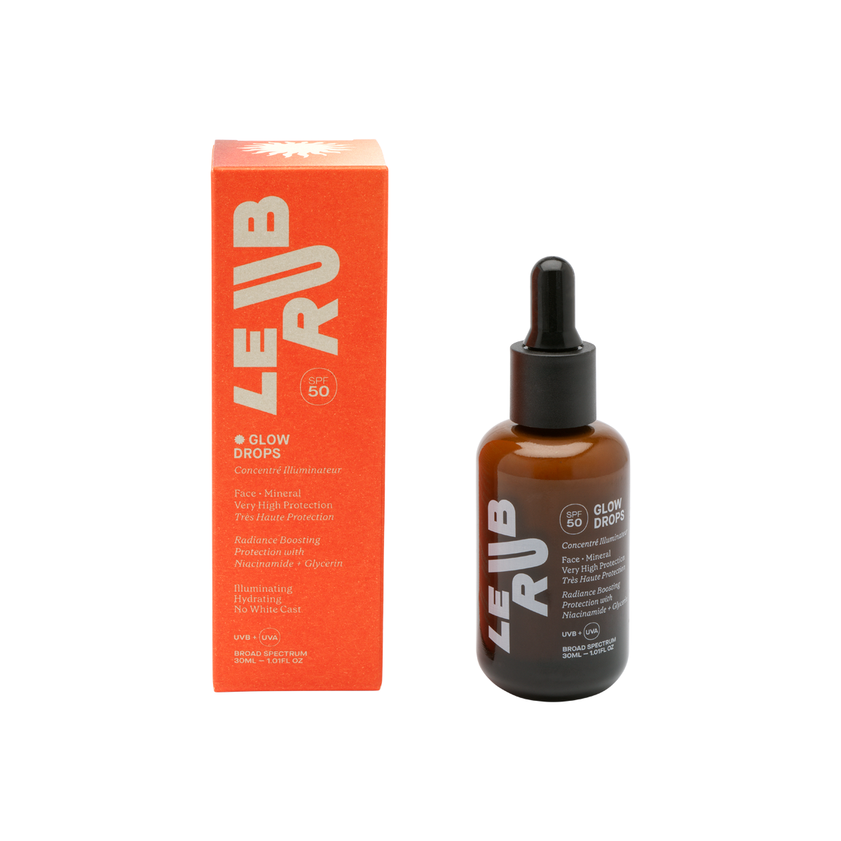 Le Rub - Glow Drops SPF50