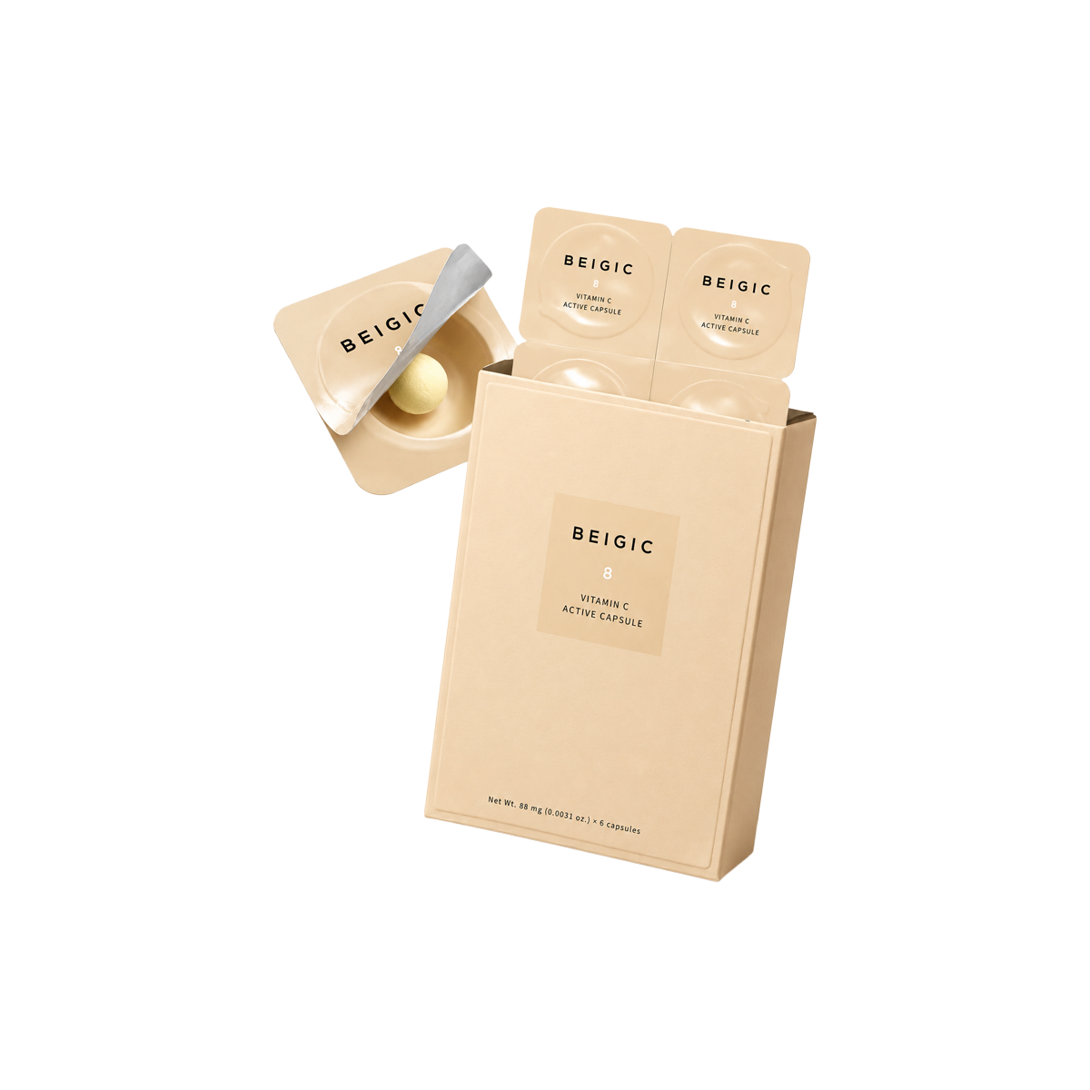 BEIGIC - Vitamin C Active Capsule 6x