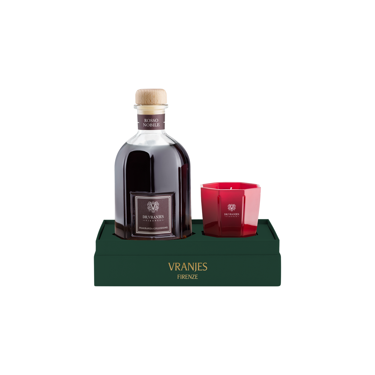 Dr. Vranjes Firenze - Gift Box Rosso Nobile + Candle