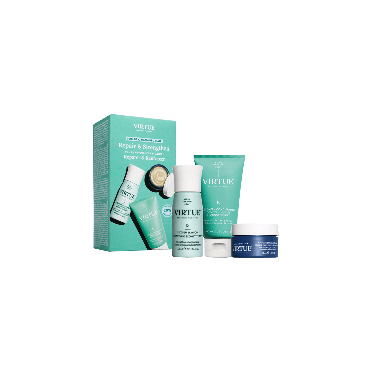 Virtue - Recovery Discovery Kit Travel Size