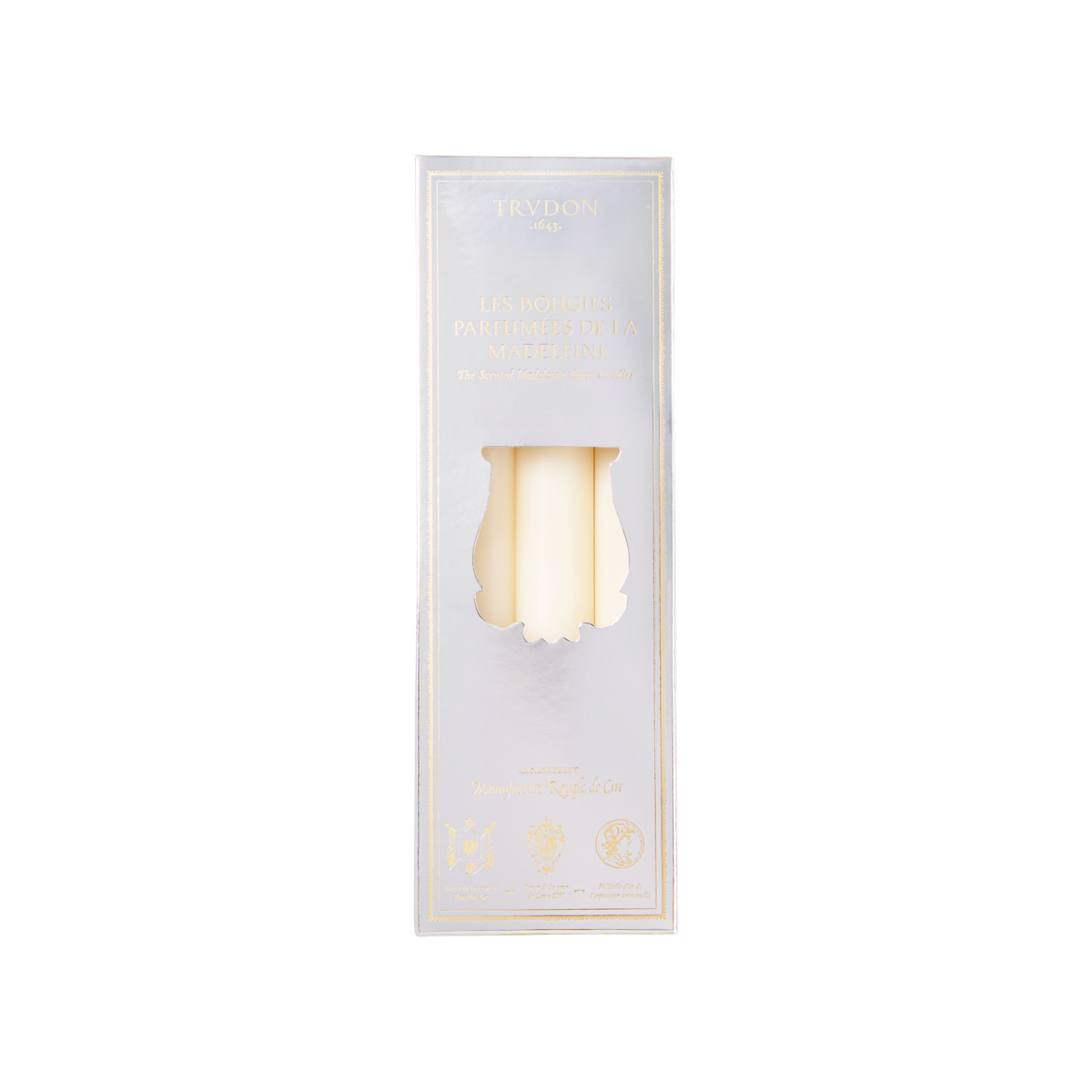 Trudon - Fir Taper Candles Madeleine (6x)